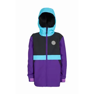 Airblaster Youth Trencher Full Zip - Huckleberry