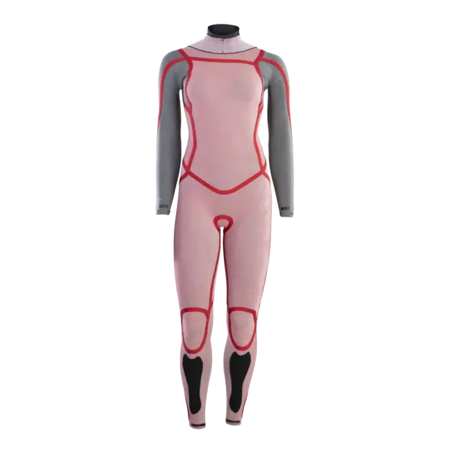 Amp 4/3 Back Zip Våtdrakt Dame - Black
