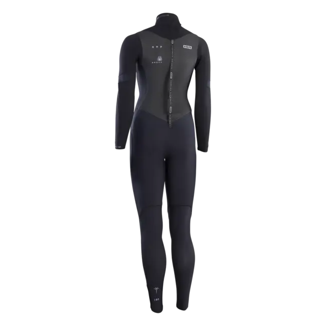 Amp 4/3 Back Zip Våtdrakt Dame - Black