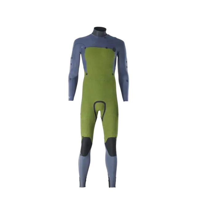 Core 5/4 Front Zip Våtdrakt Herre Black