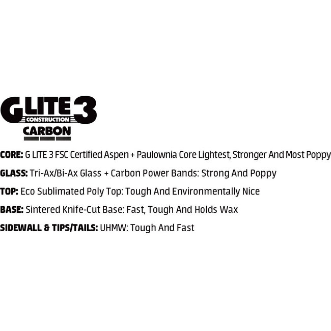 Gnu - Turbo Gremlin Snowboard | High-Performance Carbon All-Mountain Freeride