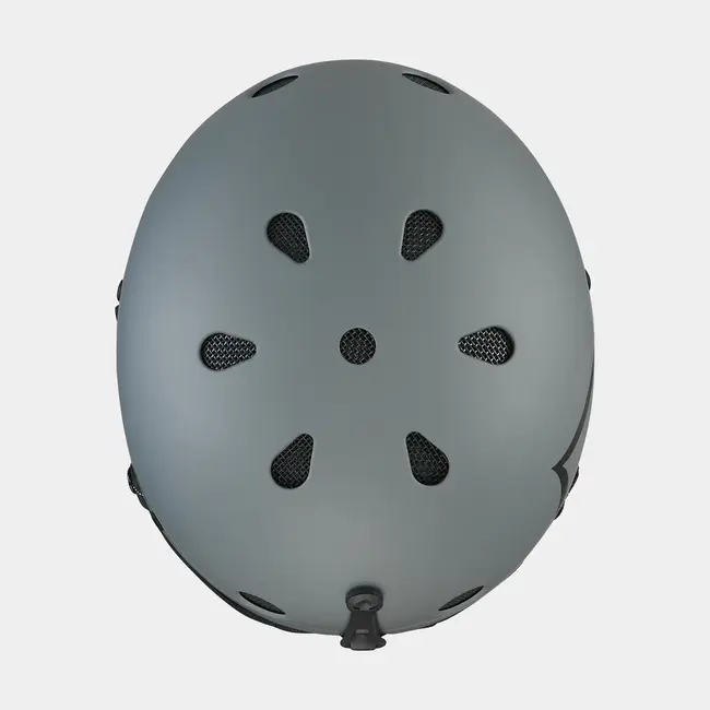 Pro-Tec Low Pro Snow Helmet Matte Grey | Lavprofil Hjelm med Custom Fit & Dyp Passform