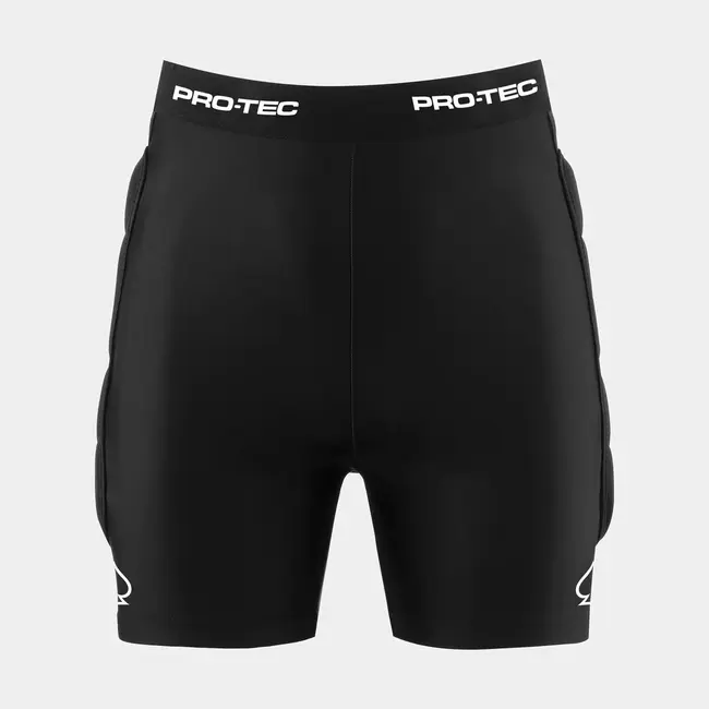 Pro-Tec Impact Shorts Black | Padded Beskyttelsesshorts for Snowboard & Ski