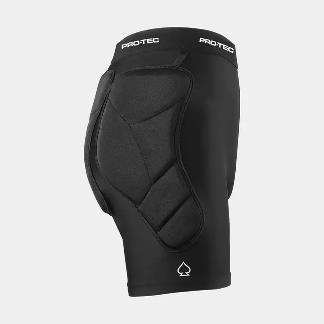 Pro-Tec Impact Shorts Black | Padded Beskyttelsesshorts for Snowboard & Ski