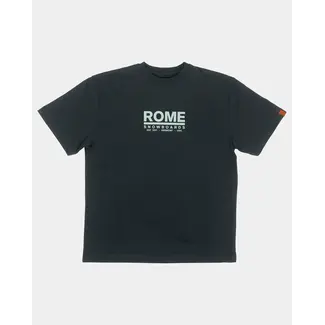 Rome Logo T-shirt - Black