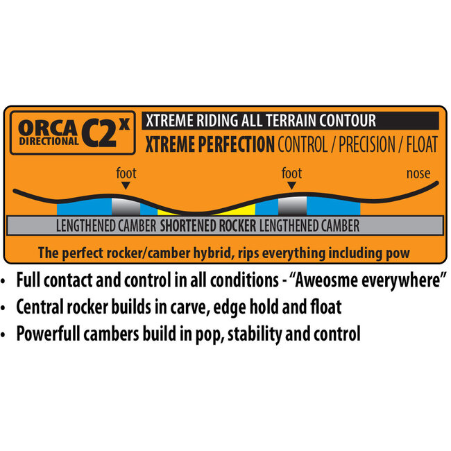 T.Rice Orca II Snowboard 26/27 - Directional | Flex 7