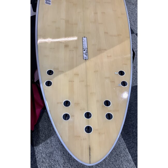 mcKee 5'10 Shortboard Retrolution Bamboo Fanatic