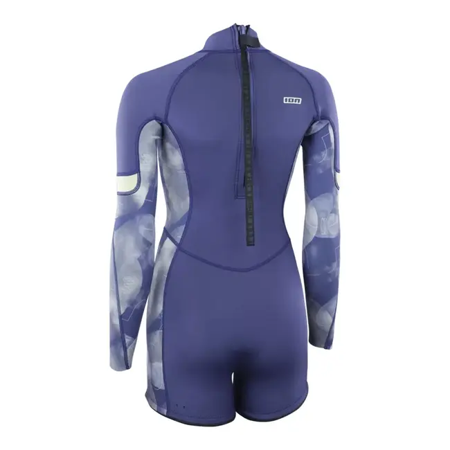 ION Amaze Shorty 2.0 Long Sleeve Back Zip Dame – Sommer Shorty - Deep Water