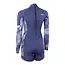 ION Amaze Shorty 2.0 Long Sleeve Back Zip Dame – Sommer Shorty - Deep Water
