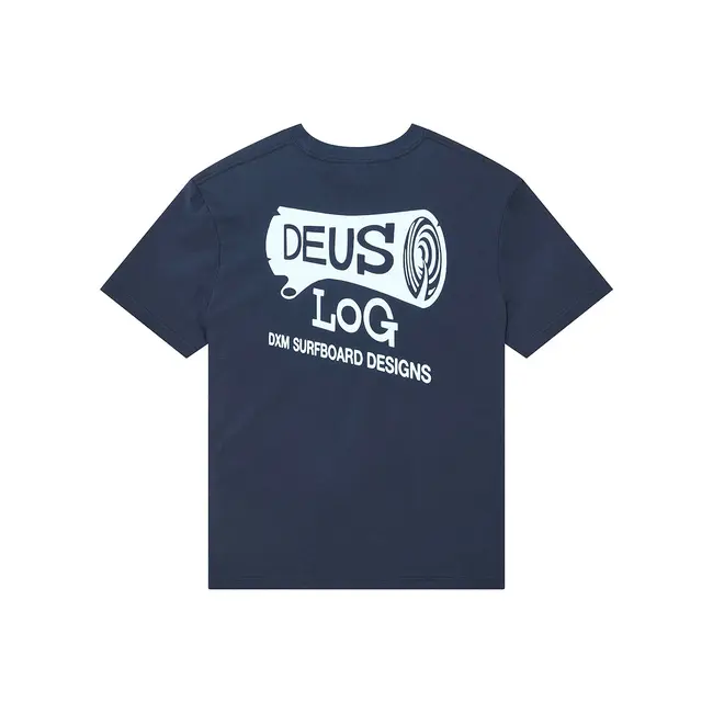 Log T-skjorte – Mechanic Blue Quick Dry