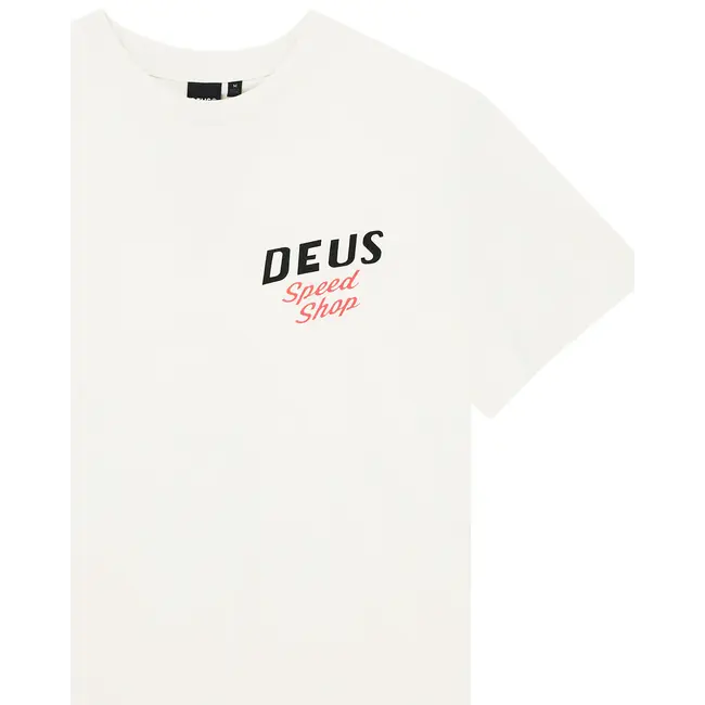 Dogleg T-skjorte – Dirty White i økologisk og resirkulert bomull