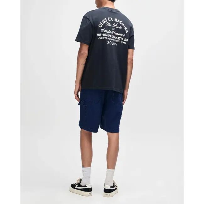 Drovers Dog T-skjorte – Black i økologisk bomull