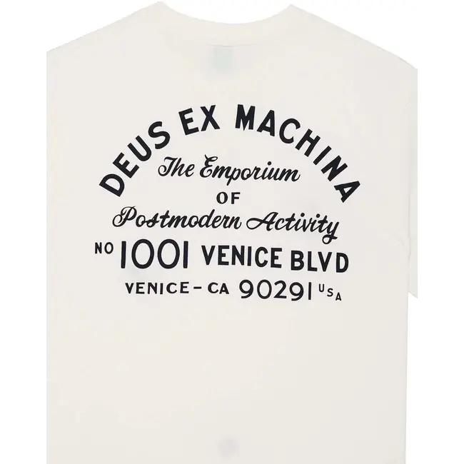 Emporium Niner T-skjorte – Pristine White i økologisk bomull