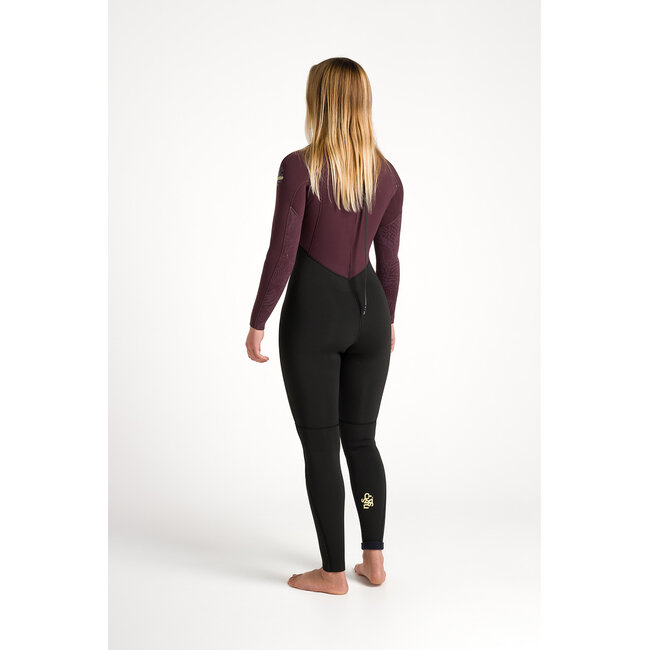 NuWave Surflite 5/4mm Våtdrakt Dame – Natural Rubber Steamer