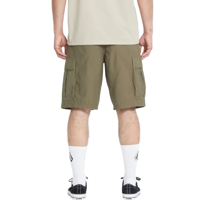 Strange Tripper Cargo 22" Shorts – Wintermoss Loose Fit Cargo