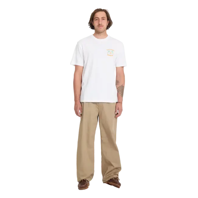 91 Palm T-skjorte – Hvit med grafikk