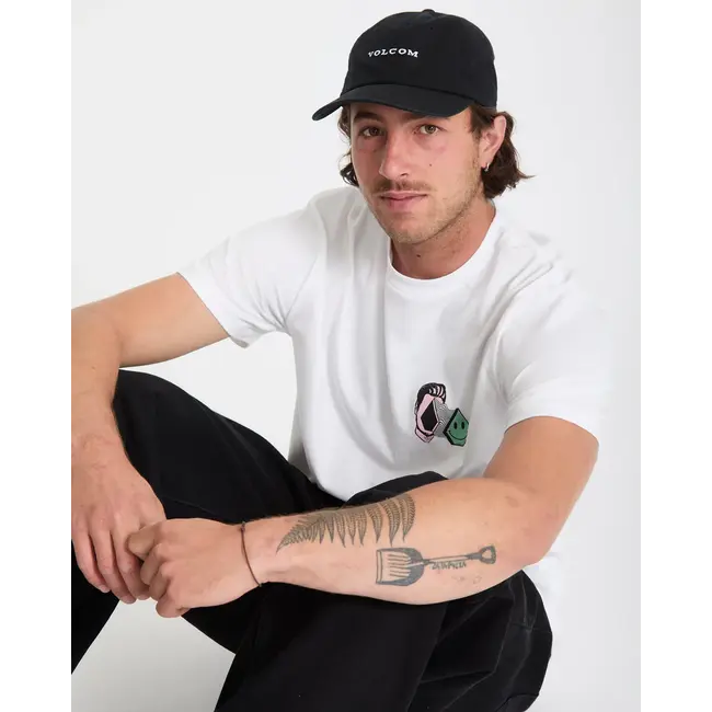 Aura T-skjorte – White Classic Fit i resirkulert bomull