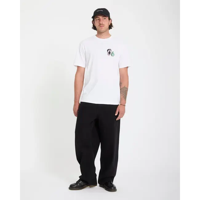 Aura T-skjorte – White Classic Fit i resirkulert bomull