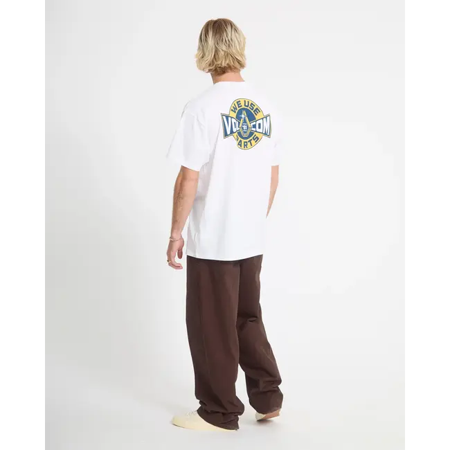 Parted Out Pocket T-skjorte – Loose Fit i premium bomull