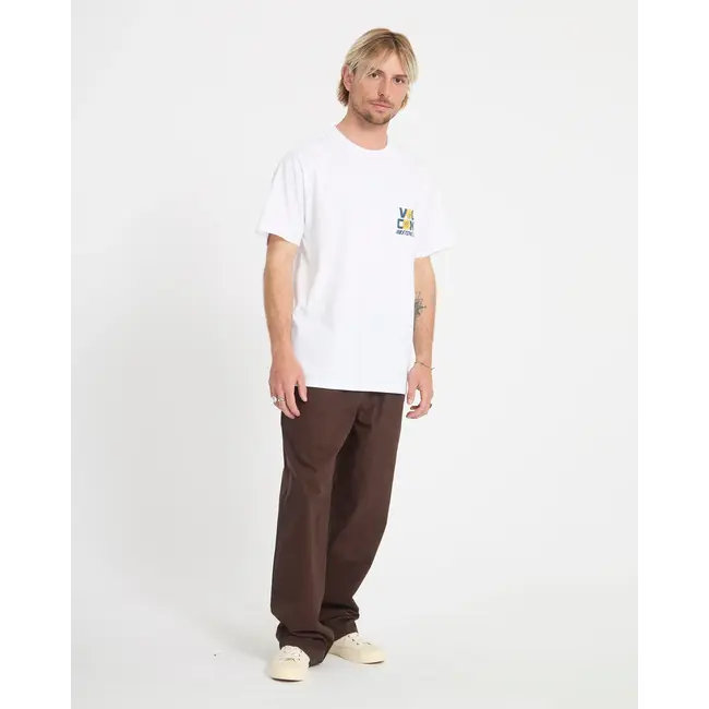 Parted Out Pocket T-skjorte – Loose Fit i premium bomull