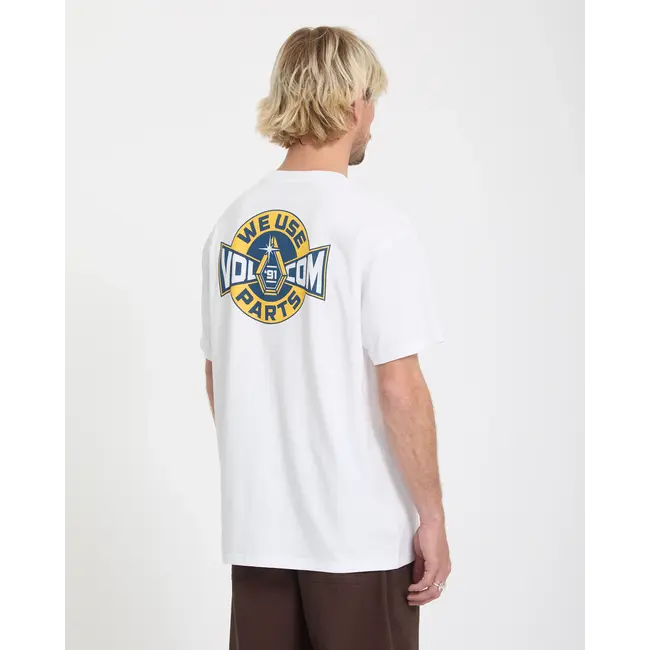 Parted Out Pocket T-skjorte – Loose Fit i premium bomull