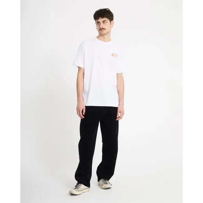 Workwear T-skjorte Hvit – Klassisk passform i økologisk bomull