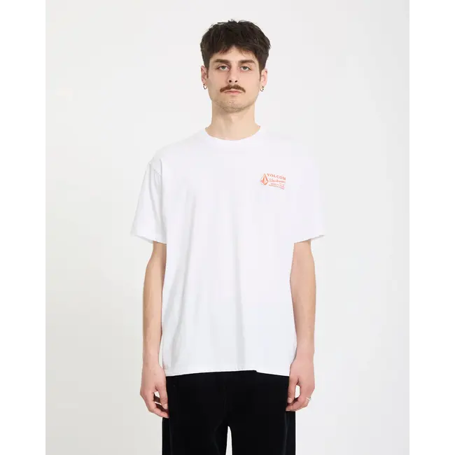 Workwear T-skjorte Hvit – Klassisk passform i økologisk bomull