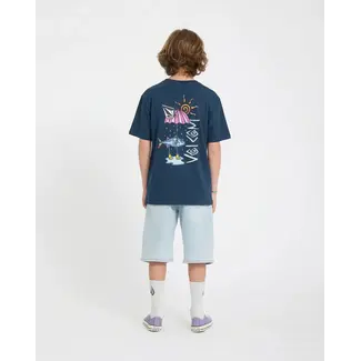 Volcom Sunfish T-skjorte Barn Indigo