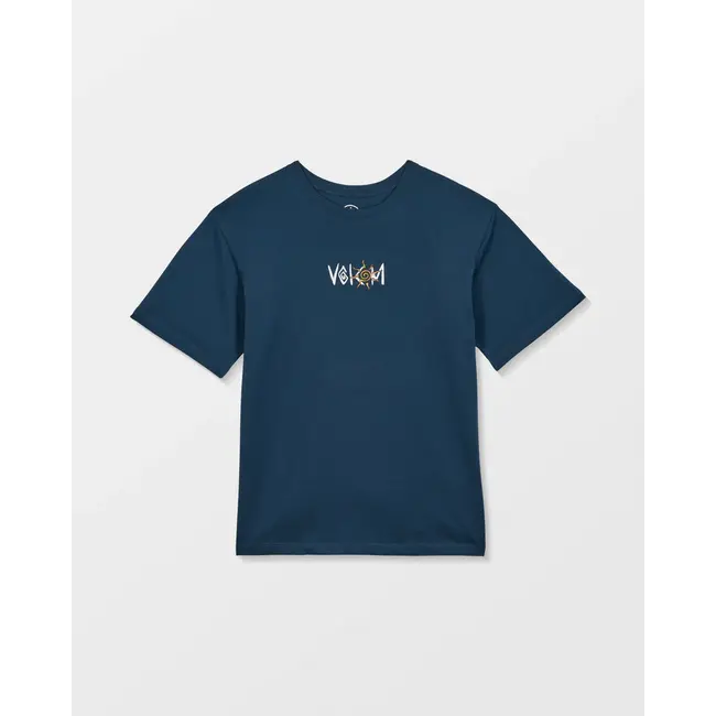 Sunfish T-skjorte Barn – Dust Bowl Indigo med print foran og bak