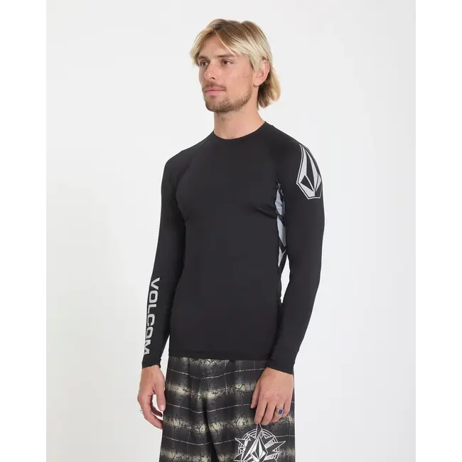 VTV Jack Robinson Rashguard LS Sort – Resirkulert performance rashguard med UPF 50+