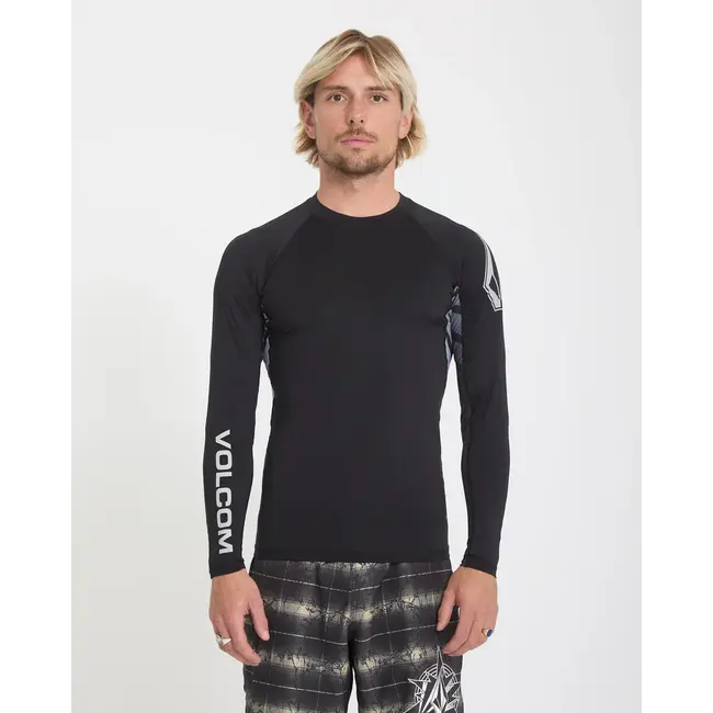 VTV Jack Robinson Rashguard LS Sort – Resirkulert performance rashguard med UPF 50+