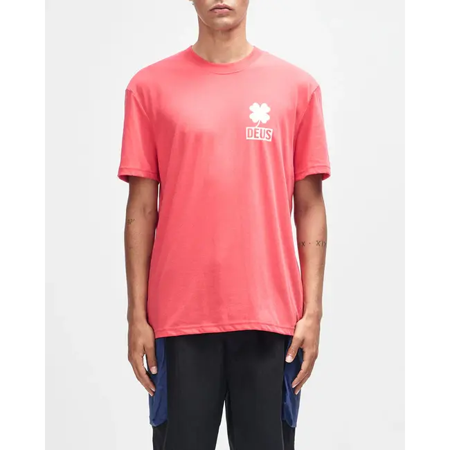 Quad T-skjorte – Box fit med quick dry og print foran/bak