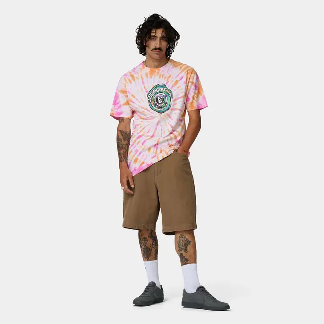 Winkowski Vertigo T-skjorte – Orange Tie Dye i økologisk bomull