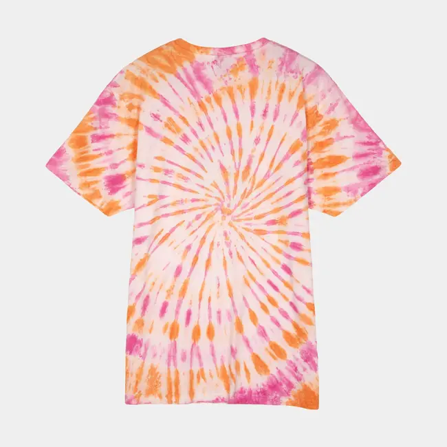 Winkowski Vertigo T-skjorte – Orange Tie Dye i økologisk bomull