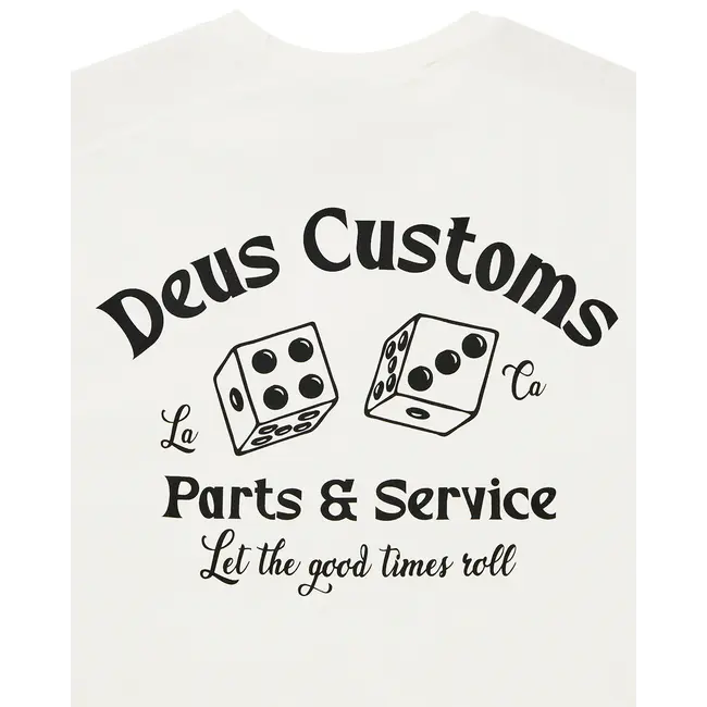 Deus Ex Machina Knucklebones Muscle Tee – Ermeløs T-Skjorte i Økologisk Bomull