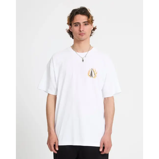 Double Fantasy T-skjorte – Loose fit i økologisk bomull med print