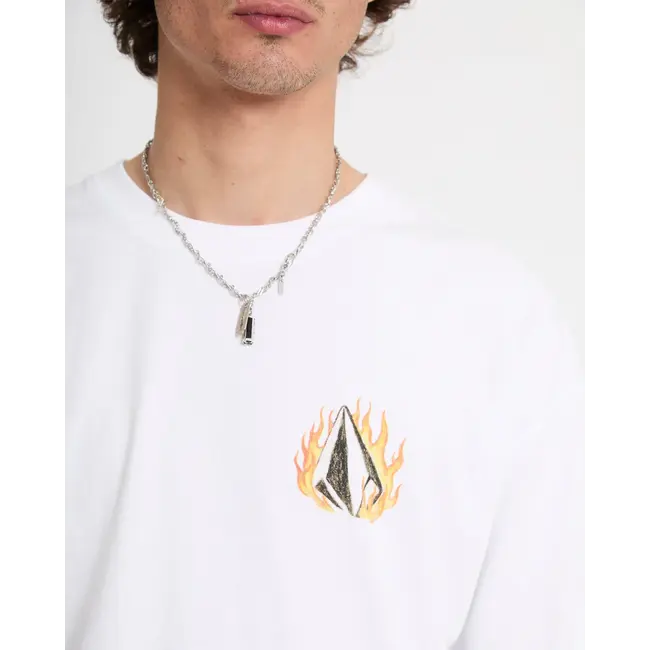 Double Fantasy T-skjorte – Loose fit i økologisk bomull med print