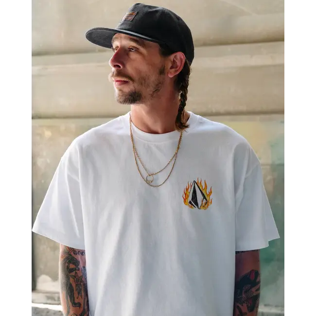 Double Fantasy T-skjorte – Loose fit i økologisk bomull med print