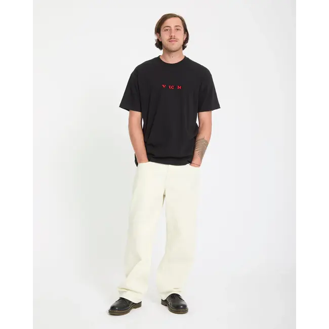 Seth Conboy T-skjorte – Loose fit med broderi og kunstprint