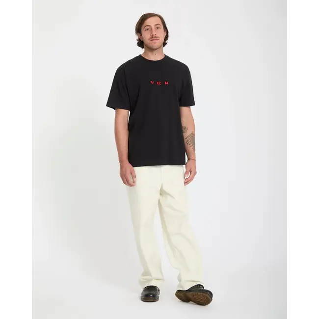 Seth Conboy T-skjorte – Loose fit med broderi og kunstprint