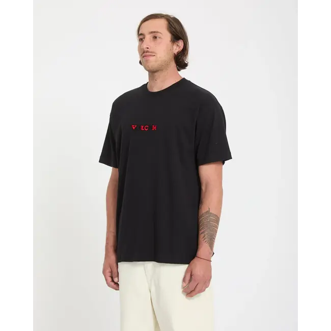 Seth Conboy T-skjorte – Loose fit med broderi og kunstprint