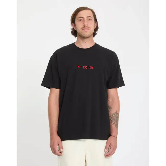 Seth Conboy T-skjorte – Loose fit med broderi og kunstprint