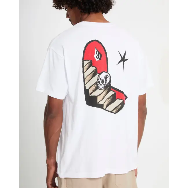 Seth Conboy T-skjorte – Loose fit med broderi og kunstprint