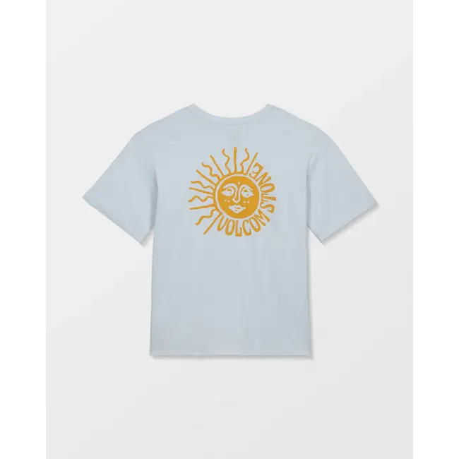 Mazatlan T-skjorte Barn – Light Blue Acid med relaxed fit