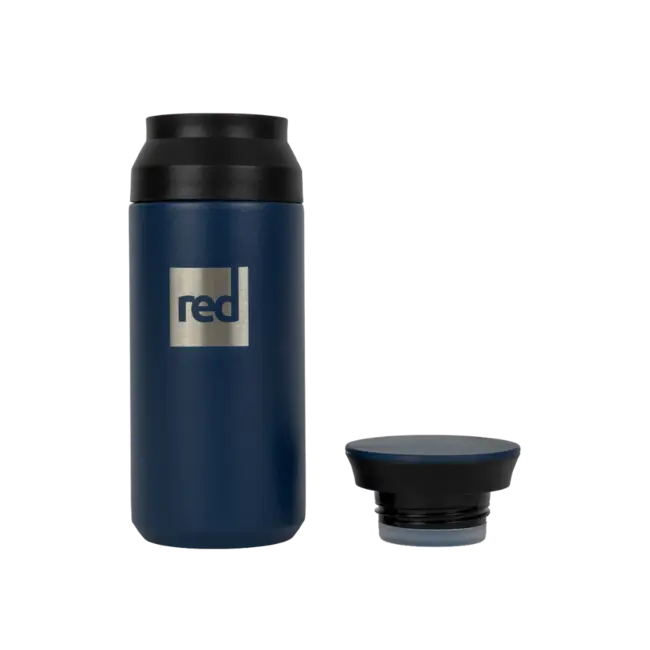 Red Equipment Insulated 304 Stainless Steel Adventure Flask 330ml – Termokopp Admiral Blue