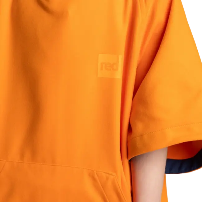 Kids Quick Dry Microfibre Poncho Changing Robe – Bitter Orange