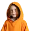 Kids Quick Dry Microfibre Poncho Changing Robe – Bitter Orange