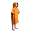 Kids Quick Dry Microfibre Poncho Changing Robe – Bitter Orange