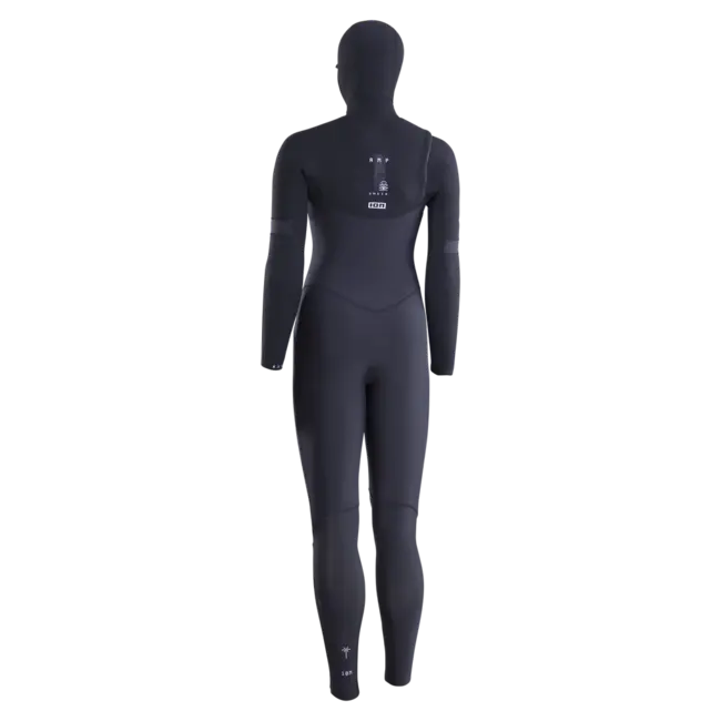 ION Amaze Amp 6/5 Hood Front Zip Våtdrakt Dame 2025 – Vinterdrakt med Maks Stretch