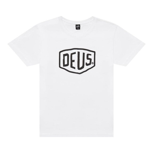 Deus - Shield Tee - White